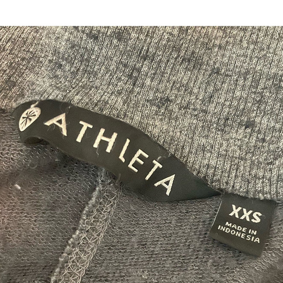 Athleta Soft Open Cardigan XXS Modal Stretchy Gray Oversize - Picture 2 of 5